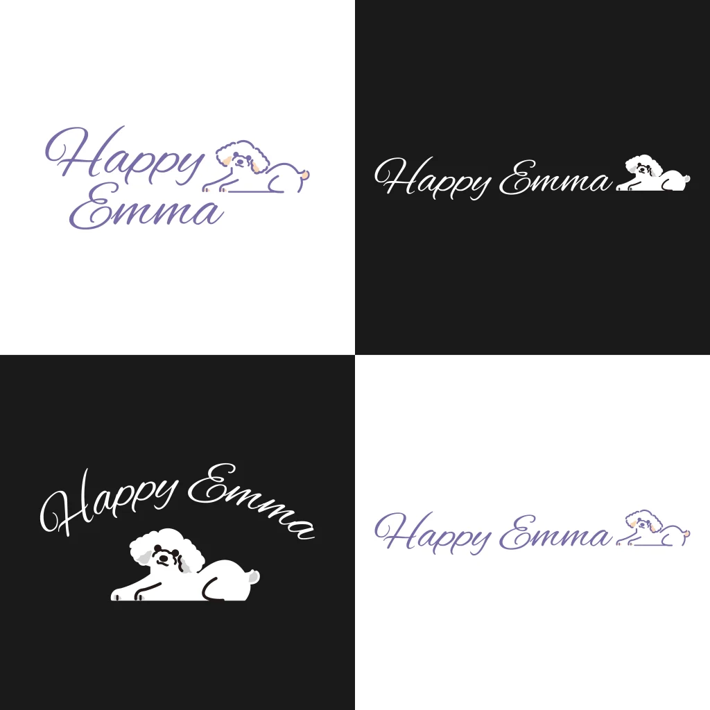 ドッグマッサージインストラクター様のロゴ