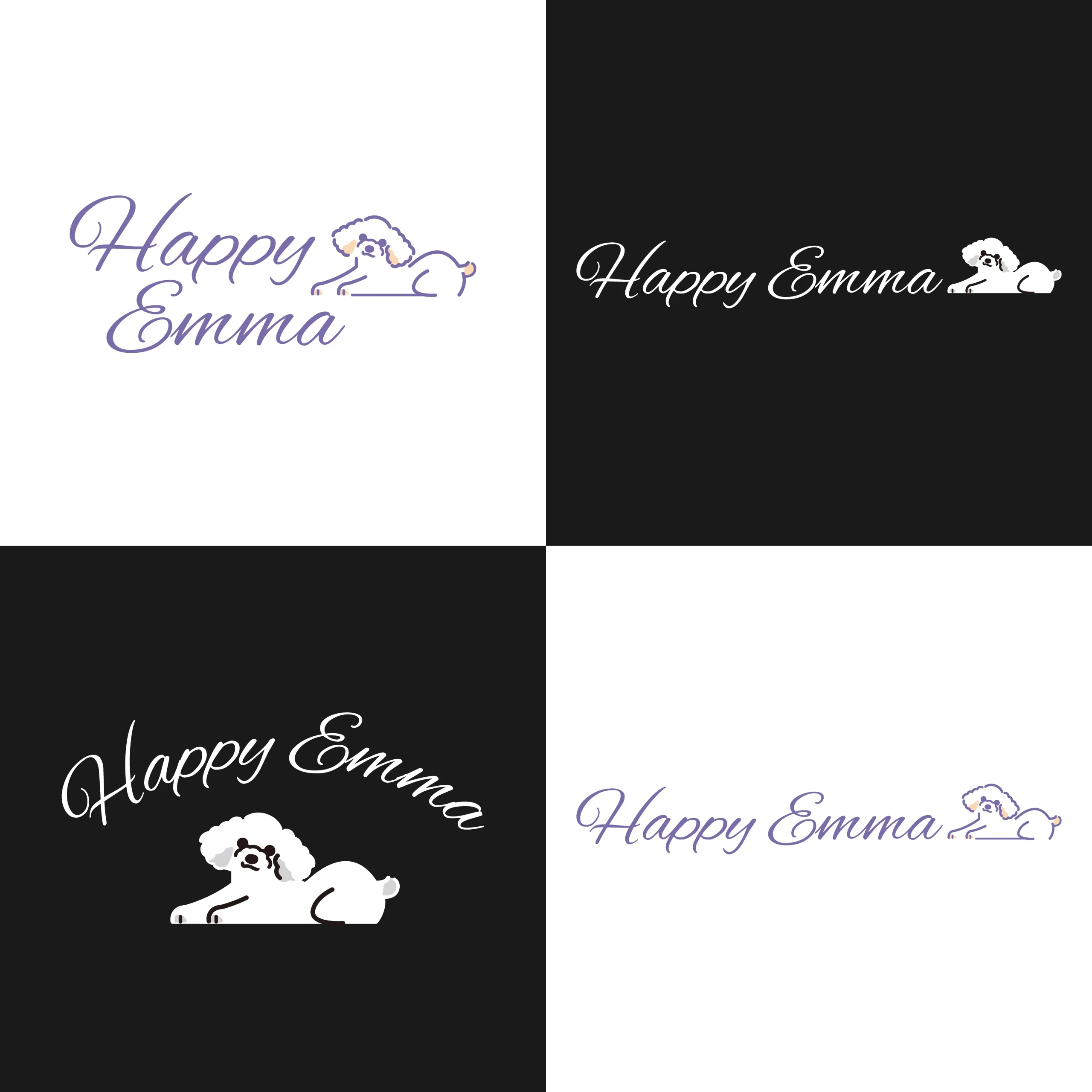 ドッグマッサージインストラクター様のロゴ